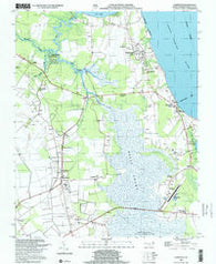 Currituck North Carolina Historical topographic map, 1:24000 scale, 7.5 X 7.5 Minute, Year 1999
