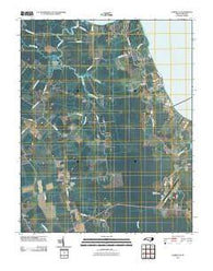 Currituck North Carolina Historical topographic map, 1:24000 scale, 7.5 X 7.5 Minute, Year 2010