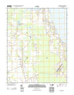 Currituck North Carolina Historical topographic map, 1:24000 scale, 7.5 X 7.5 Minute, Year 2013