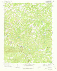 Danbury North Carolina Historical topographic map, 1:24000 scale, 7.5 X 7.5 Minute, Year 1971