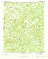 Danbury North Carolina Historical topographic map, 1:24000 scale, 7.5 X 7.5 Minute, Year 1971