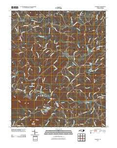 Danbury North Carolina Historical topographic map, 1:24000 scale, 7.5 X 7.5 Minute, Year 2010