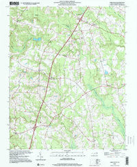 Darlington North Carolina Historical topographic map, 1:24000 scale, 7.5 X 7.5 Minute, Year 1998