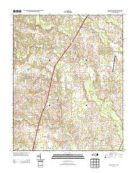 Darlington North Carolina Historical topographic map, 1:24000 scale, 7.5 X 7.5 Minute, Year 2013