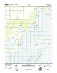 Davis North Carolina Historical topographic map, 1:24000 scale, 7.5 X 7.5 Minute, Year 2013