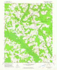 Dawson Crossroads North Carolina Historical topographic map, 1:24000 scale, 7.5 X 7.5 Minute, Year 1960