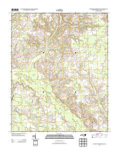 Dawson Crossroads North Carolina Historical topographic map, 1:24000 scale, 7.5 X 7.5 Minute, Year 2013