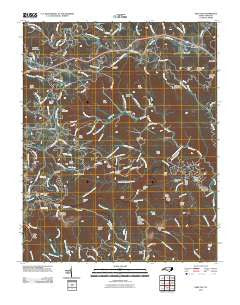 Deep Gap North Carolina Historical topographic map, 1:24000 scale, 7.5 X 7.5 Minute, Year 2010