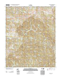 Deep Gap North Carolina Historical topographic map, 1:24000 scale, 7.5 X 7.5 Minute, Year 2013