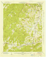 Dellwood North Carolina Historical topographic map, 1:24000 scale, 7.5 X 7.5 Minute, Year 1941