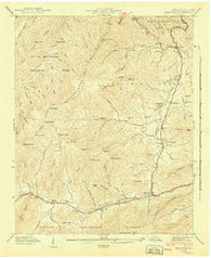 Dellwood North Carolina Historical topographic map, 1:24000 scale, 7.5 X 7.5 Minute, Year 1941