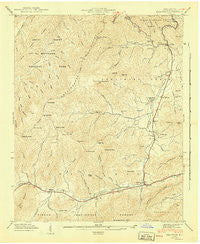 Dellwood North Carolina Historical topographic map, 1:24000 scale, 7.5 X 7.5 Minute, Year 1941
