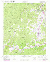 Dellwood North Carolina Historical topographic map, 1:24000 scale, 7.5 X 7.5 Minute, Year 1941