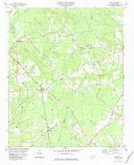 Delway North Carolina Historical topographic map, 1:24000 scale, 7.5 X 7.5 Minute, Year 1984