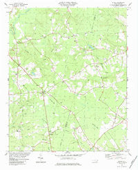Delway North Carolina Historical topographic map, 1:24000 scale, 7.5 X 7.5 Minute, Year 1984