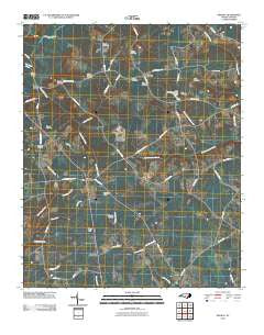 Delway North Carolina Historical topographic map, 1:24000 scale, 7.5 X 7.5 Minute, Year 2010