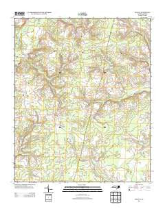 Delway North Carolina Historical topographic map, 1:24000 scale, 7.5 X 7.5 Minute, Year 2013