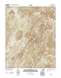 Denton North Carolina Historical topographic map, 1:24000 scale, 7.5 X 7.5 Minute, Year 2013
