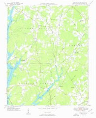 Denton NW North Carolina Historical topographic map, 1:24000 scale, 7.5 X 7.5 Minute, Year 1949