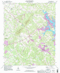 Denver North Carolina Historical topographic map, 1:24000 scale, 7.5 X 7.5 Minute, Year 1993