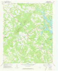 Denver North Carolina Historical topographic map, 1:24000 scale, 7.5 X 7.5 Minute, Year 1970