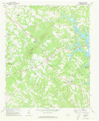 Denver North Carolina Historical topographic map, 1:24000 scale, 7.5 X 7.5 Minute, Year 1970