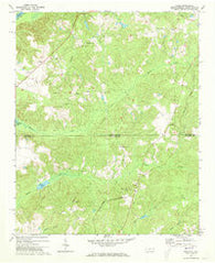 Diggs North Carolina Historical topographic map, 1:24000 scale, 7.5 X 7.5 Minute, Year 1971
