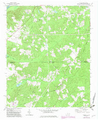 Diggs North Carolina Historical topographic map, 1:24000 scale, 7.5 X 7.5 Minute, Year 1971