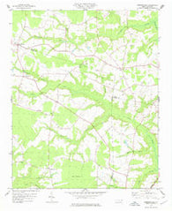 Dobbersville North Carolina Historical topographic map, 1:24000 scale, 7.5 X 7.5 Minute, Year 1978