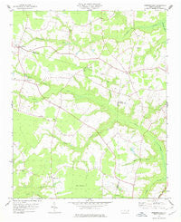 Dobbersville North Carolina Historical topographic map, 1:24000 scale, 7.5 X 7.5 Minute, Year 1978