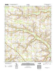 Dobbersville North Carolina Historical topographic map, 1:24000 scale, 7.5 X 7.5 Minute, Year 2013