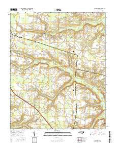 Dobbersville North Carolina Current topographic map, 1:24000 scale, 7.5 X 7.5 Minute, Year 2016