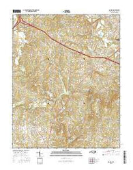 Dobson North Carolina Current topographic map, 1:24000 scale, 7.5 X 7.5 Minute, Year 2016
