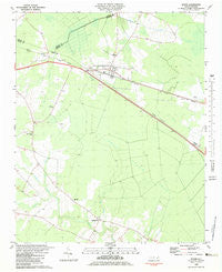 Dover North Carolina Historical topographic map, 1:24000 scale, 7.5 X 7.5 Minute, Year 1982