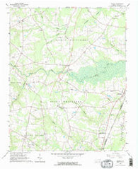Drake North Carolina Historical topographic map, 1:24000 scale, 7.5 X 7.5 Minute, Year 1963