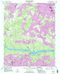 Drexel North Carolina Historical topographic map, 1:24000 scale, 7.5 X 7.5 Minute, Year 1993