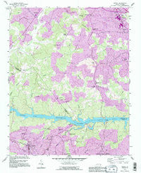 Drexel North Carolina Historical topographic map, 1:24000 scale, 7.5 X 7.5 Minute, Year 1993