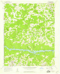 Drexel North Carolina Historical topographic map, 1:24000 scale, 7.5 X 7.5 Minute, Year 1956