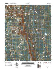 Duart North Carolina Historical topographic map, 1:24000 scale, 7.5 X 7.5 Minute, Year 2010
