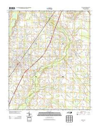 Dunn North Carolina Historical topographic map, 1:24000 scale, 7.5 X 7.5 Minute, Year 2013