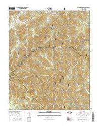 Dunsmore Mountain North Carolina Current topographic map, 1:24000 scale, 7.5 X 7.5 Minute, Year 2016