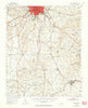 Durham South North Carolina Historical topographic map, 1:62500 scale, 15 X 15 Minute, Year 1951