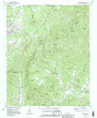 Dysartsville North Carolina Historical topographic map, 1:24000 scale, 7.5 X 7.5 Minute, Year 1993