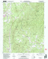 Dysartsville North Carolina Historical topographic map, 1:24000 scale, 7.5 X 7.5 Minute, Year 2002