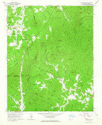 Dysartsville North Carolina Historical topographic map, 1:24000 scale, 7.5 X 7.5 Minute, Year 1962