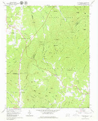 Dysartsville North Carolina Historical topographic map, 1:24000 scale, 7.5 X 7.5 Minute, Year 1962
