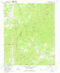 Dysartsville North Carolina Historical topographic map, 1:24000 scale, 7.5 X 7.5 Minute, Year 1962