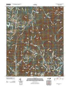 Dysartsville North Carolina Historical topographic map, 1:24000 scale, 7.5 X 7.5 Minute, Year 2010