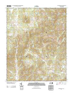 Dysartsville North Carolina Historical topographic map, 1:24000 scale, 7.5 X 7.5 Minute, Year 2013