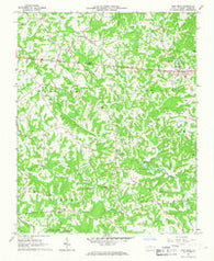 East Bend North Carolina Historical topographic map, 1:24000 scale, 7.5 X 7.5 Minute, Year 1966